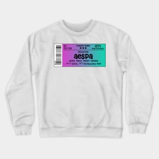 aespa Concert Ticket Crewneck Sweatshirt